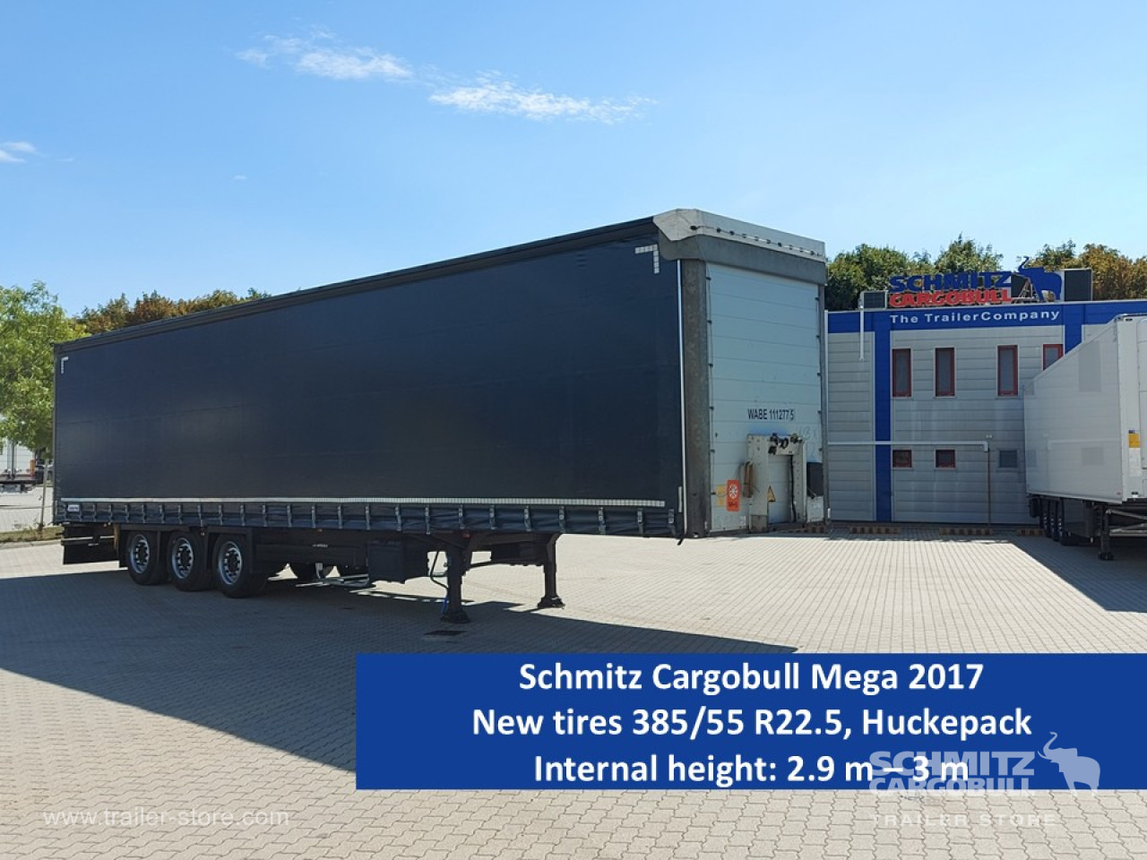 SCHMITZ Tolóponyva Mega - Curtainsider semi-trailer: picture 1 SCHMITZ Tolóponyva Mega - Curtainsider semi-trailer: picture 1