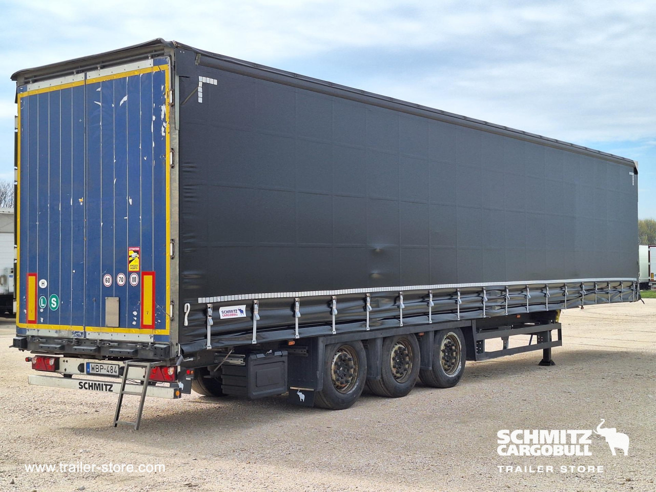 SCHMITZ Tolóponyva Mega - Curtainsider semi-trailer: picture 1 SCHMITZ Tolóponyva Mega - Curtainsider semi-trailer: picture 1