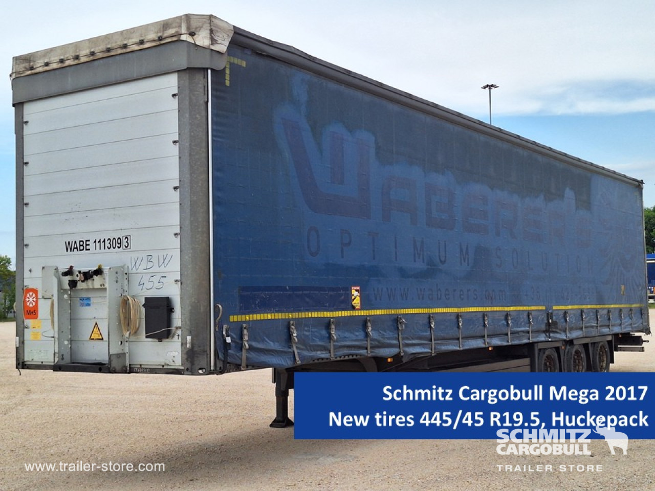 SCHMITZ Tolóponyva Mega - Curtainsider semi-trailer: picture 1 SCHMITZ Tolóponyva Mega - Curtainsider semi-trailer: picture 1