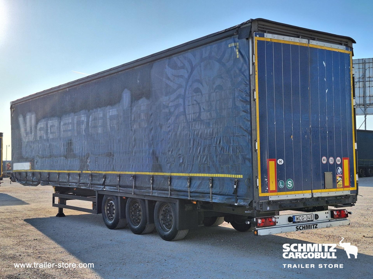 SCHMITZ Tolóponyva Mega - Curtainsider semi-trailer: picture 1 SCHMITZ Tolóponyva Mega - Curtainsider semi-trailer: picture 1