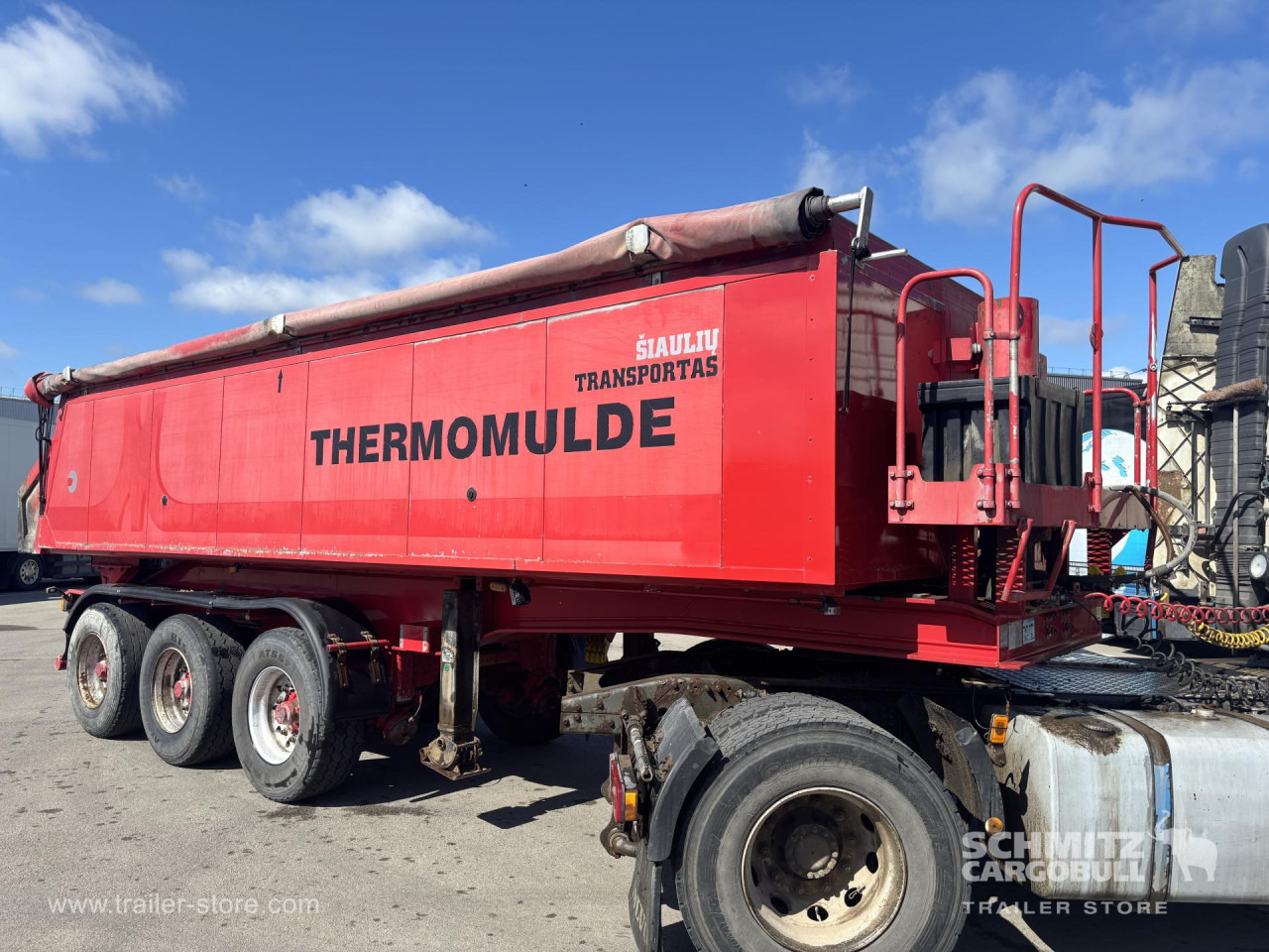 MEIERLING Tipper Alu-square sided body 23m³ - Tipper semi-trailer: picture 1 MEIERLING Tipper Alu-square sided body 23m³ - Tipper semi-trailer: picture 1