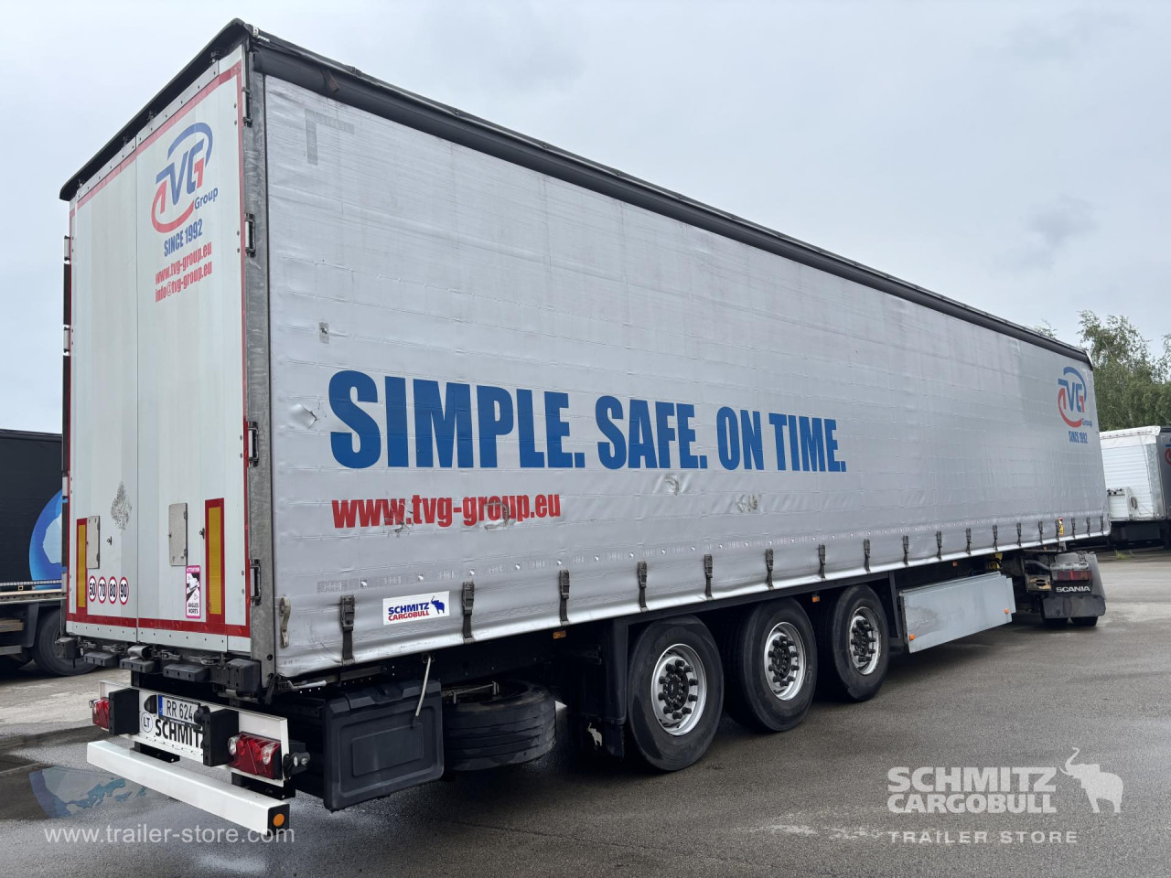 Curtainsider semi-trailer SCHMITZ Curtainsider Standard: picture 1