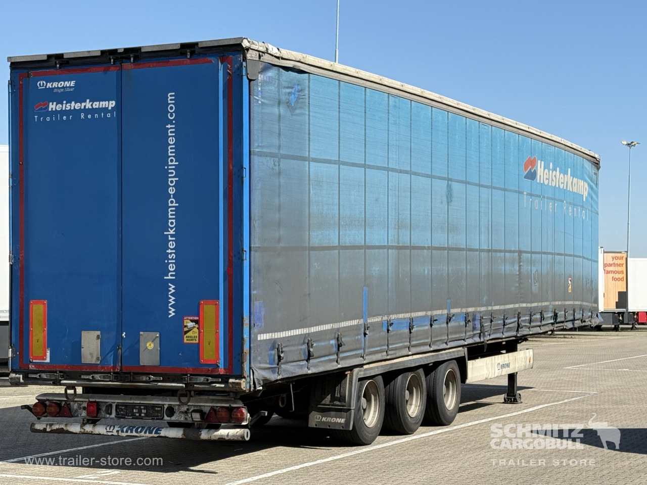 KRONE Oplegger Schuifzeil Mega - Curtainsider semi-trailer: picture 1 KRONE Oplegger Schuifzeil Mega - Curtainsider semi-trailer: picture 1