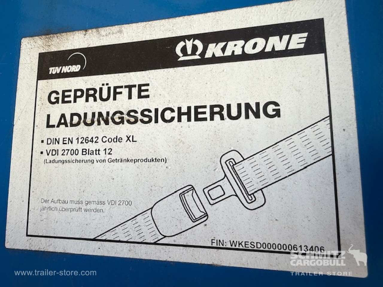 KRONE Oplegger Schuifzeil Mega - Curtainsider semi-trailer: picture 5 KRONE Oplegger Schuifzeil Mega - Curtainsider semi-trailer: picture 5