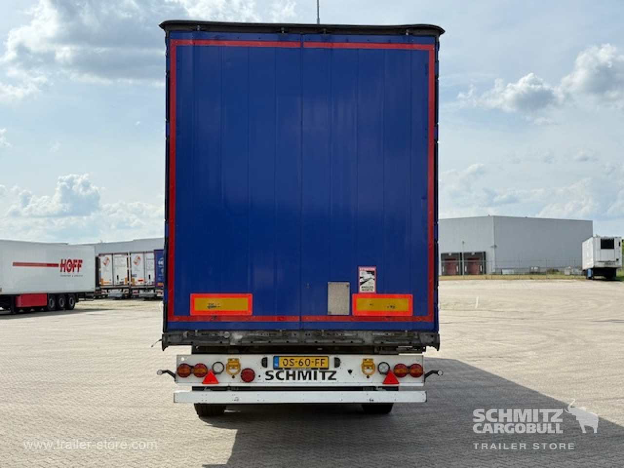 Curtainsider semi-trailer SCHMITZ Oplegger Schuifzeil Standard: picture 12