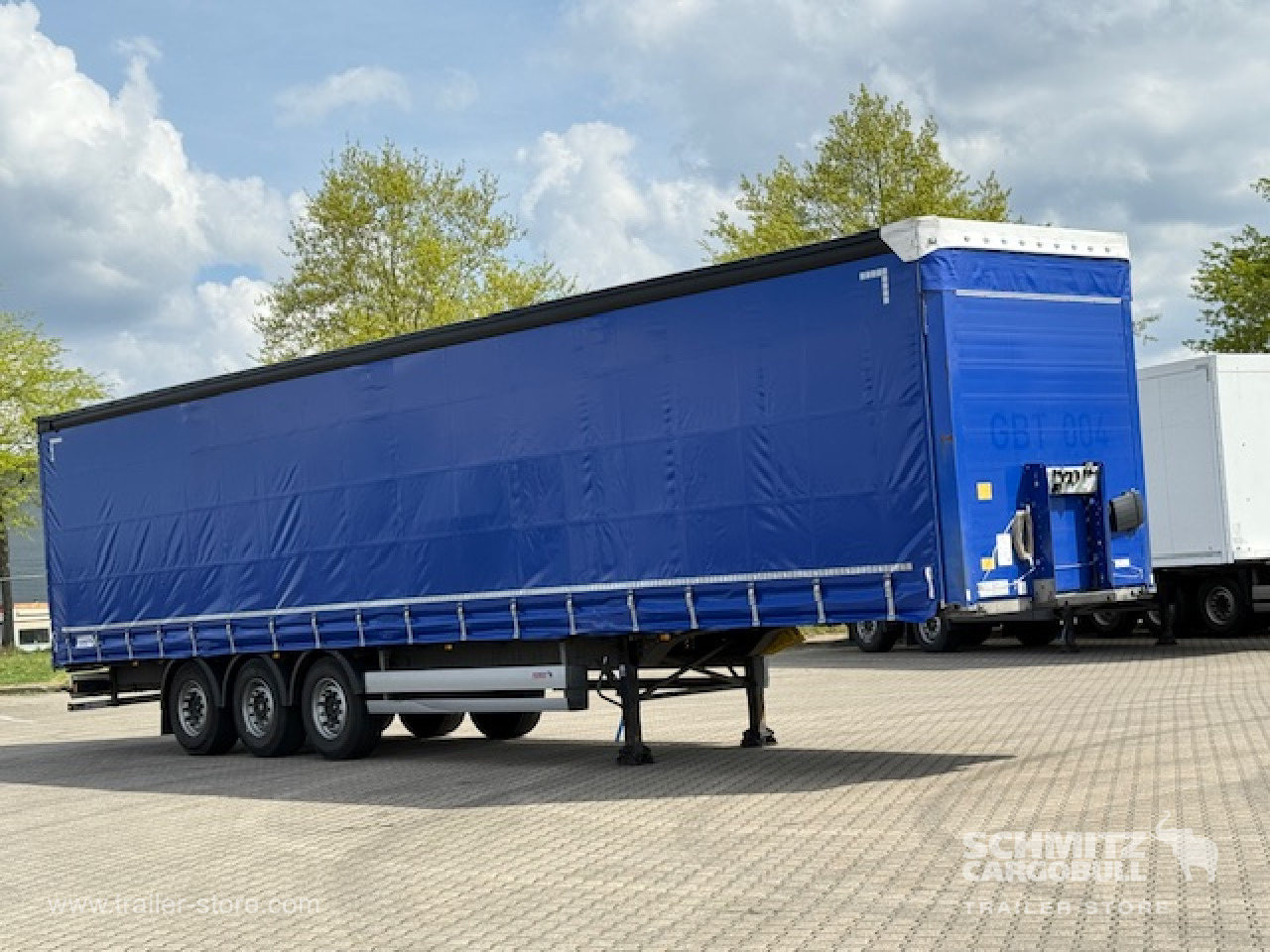 Curtainsider semi-trailer SCHMITZ Oplegger Schuifzeil Standard: picture 11