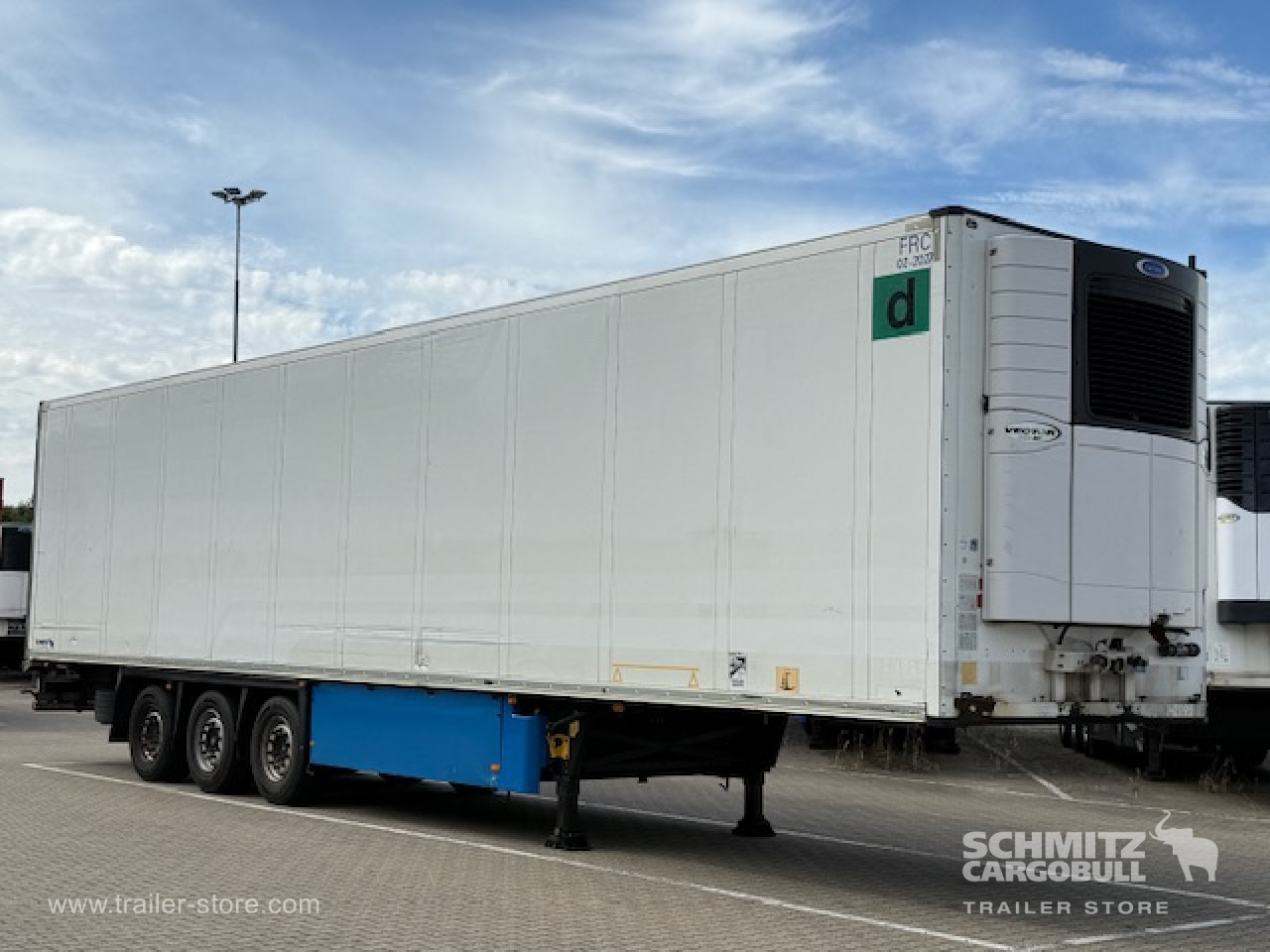 Isothermal semi-trailer SCHMITZ Oplegger Vries Multitemp: picture 10