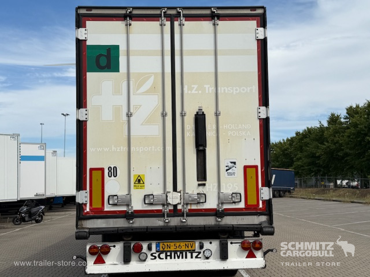 Isothermal semi-trailer SCHMITZ Oplegger Vries Multitemp: picture 13