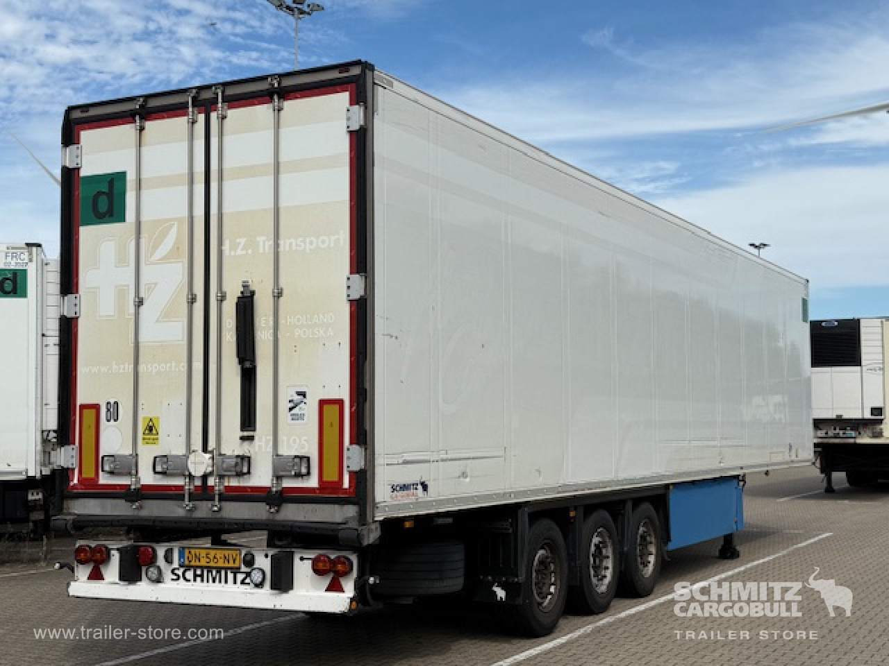 Isothermal semi-trailer SCHMITZ Oplegger Vries Multitemp: picture 8