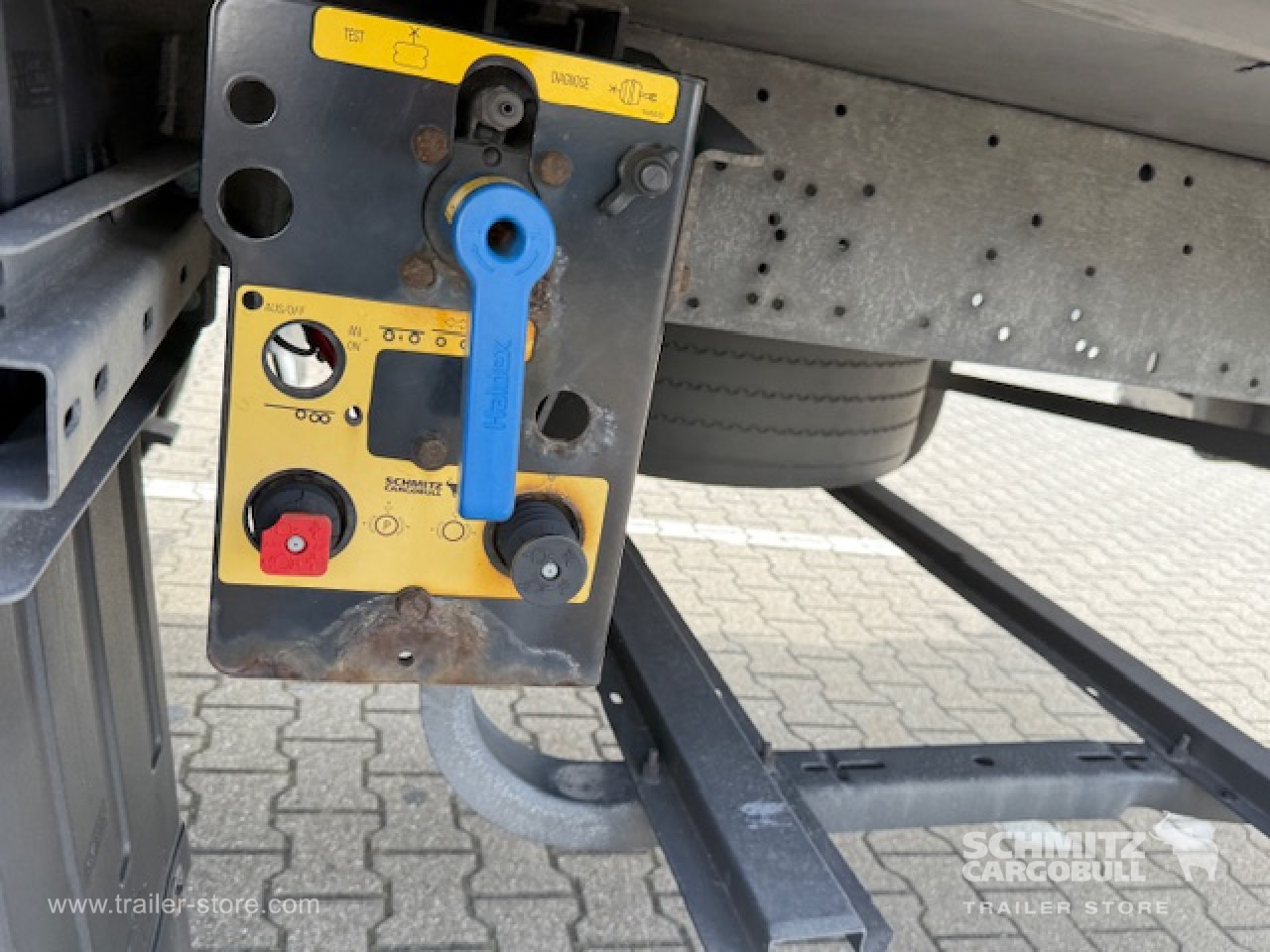 Isothermal semi-trailer SCHMITZ Oplegger Vries Multitemp: picture 7