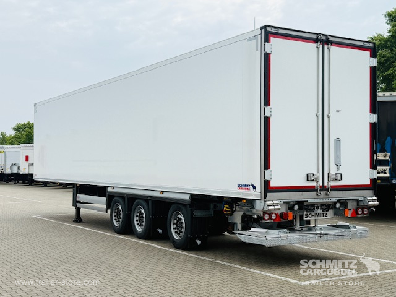 New Isothermal semi-trailer SCHMITZ Oplegger Vries Standard Taillift: picture 9