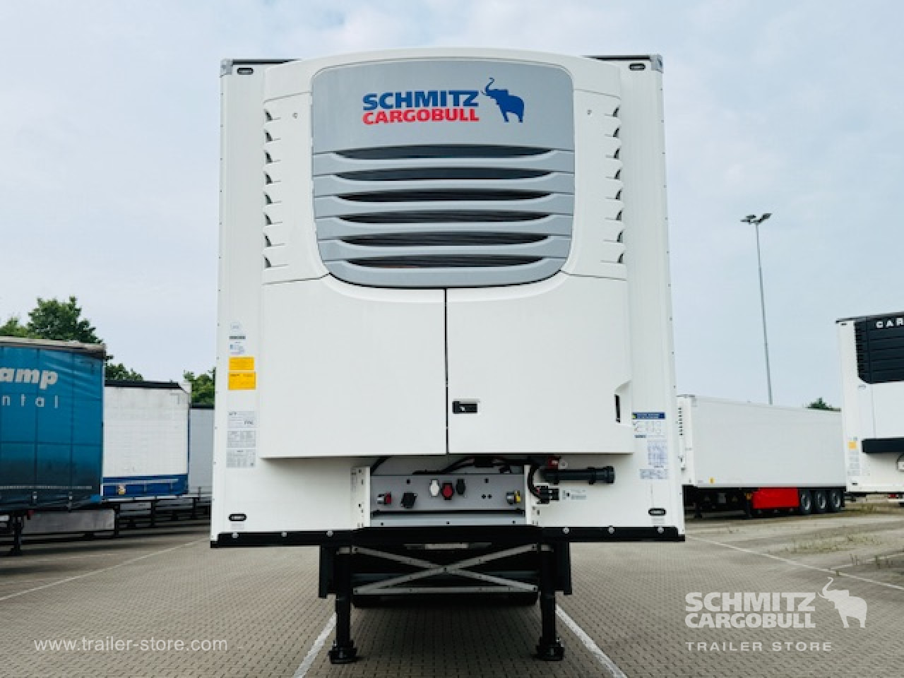 New Isothermal semi-trailer SCHMITZ Oplegger Vries Standard Taillift: picture 11