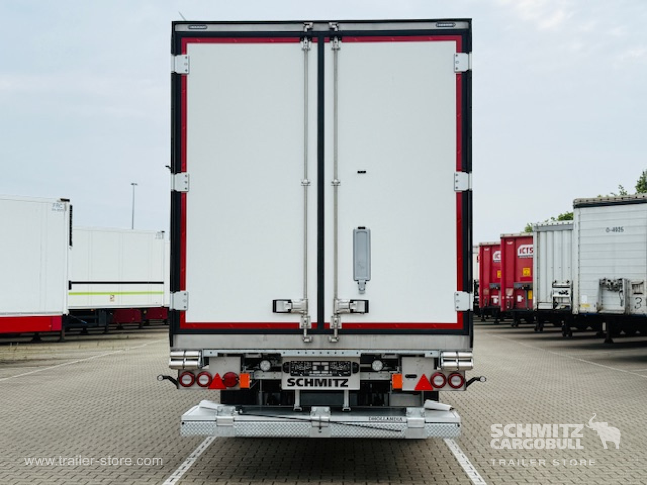 New Isothermal semi-trailer SCHMITZ Oplegger Vries Standard Taillift: picture 12