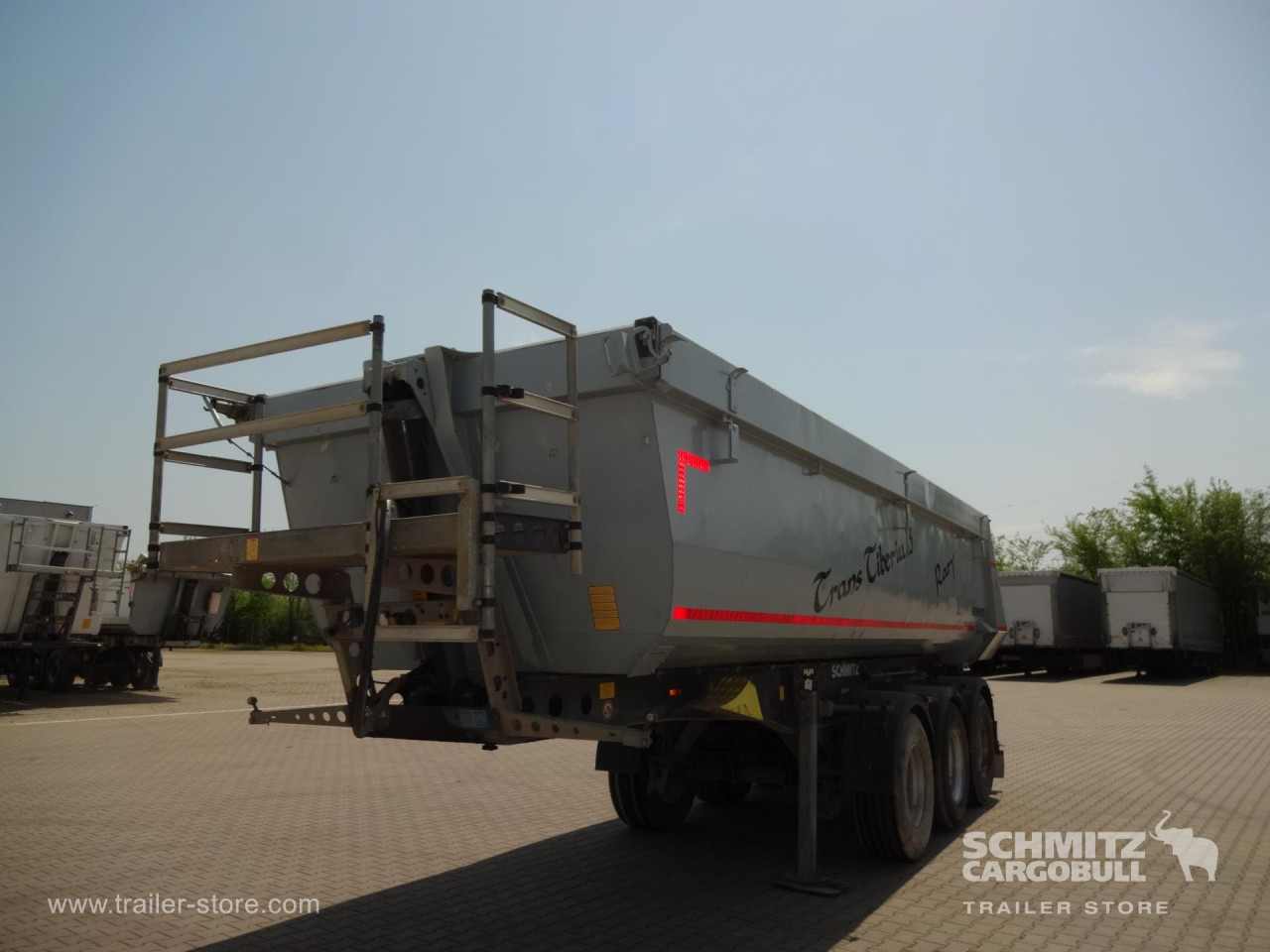 SCHMITZ Tipper Steel half pipe body 24m³ - Tipper semi-trailer: picture 4 SCHMITZ Tipper Steel half pipe body 24m³ - Tipper semi-trailer: picture 4