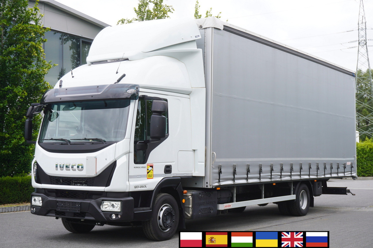IVECO Eurocargo 120-250L / 40 tho. km !!! / Curtainsider 20 EPAL / 2023 - Curtainsider truck: picture 1 IVECO Eurocargo 120-250L / 40 tho. km !!! / Curtainsider 20 EPAL / 2023 - Curtainsider truck: picture 1