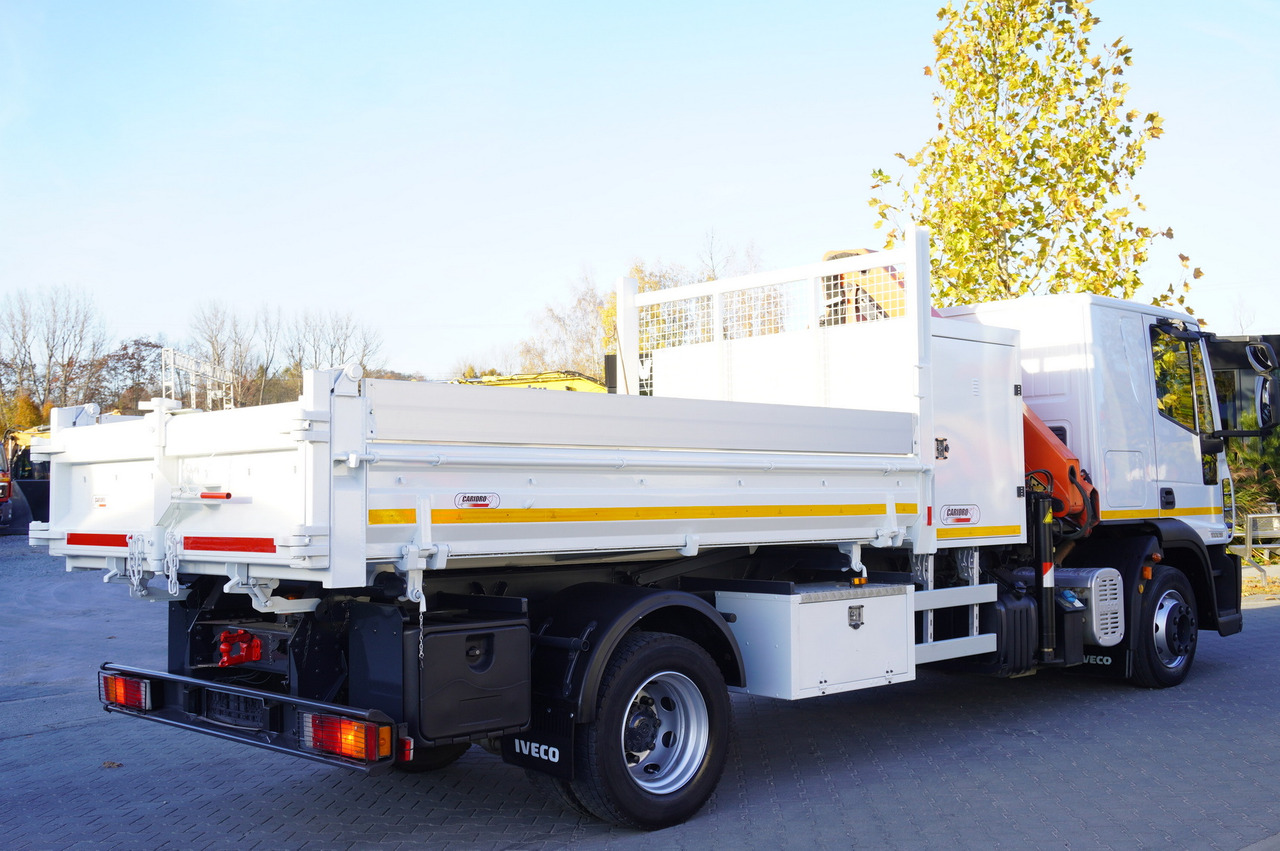 IVECO Eurocargo 120E18 Crane Palfinger / 3-way tipper / sleeper cab leasing IVECO Eurocargo 120E18 Crane Palfinger / 3-way tipper / sleeper cab: picture 8
