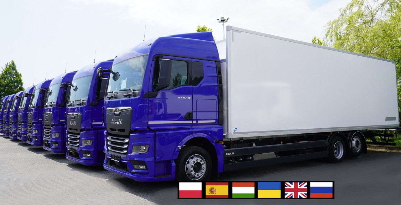MAN New MAN TGX 26.400 / NEW IGLOOCAR refrigerator 23 pallets / 6×2 / 2024 / 10 units - Isothermal truck: picture 1 MAN New MAN TGX 26.400 / NEW IGLOOCAR refrigerator 23 pallets / 6×2 / 2024 / 10 units - Isothermal truck: picture 1