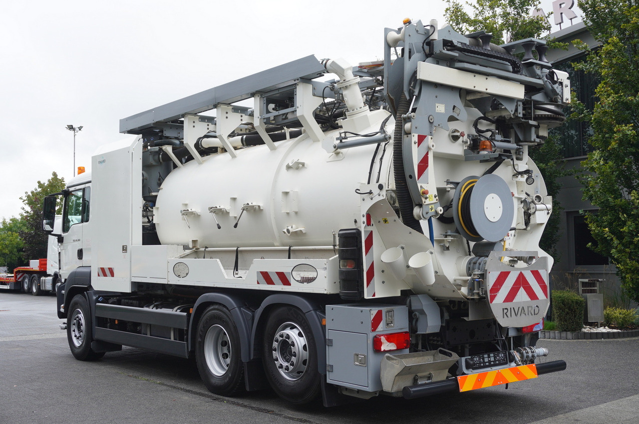MAN TGS 26.360 E6 / RIVARD sewage cleaner 18 m3 / 90 tho. km / steering axle / 2 units - Vacuum truck: picture 4 MAN TGS 26.360 E6 / RIVARD sewage cleaner 18 m3 / 90 tho. km / steering axle / 2 units - Vacuum truck: picture 4