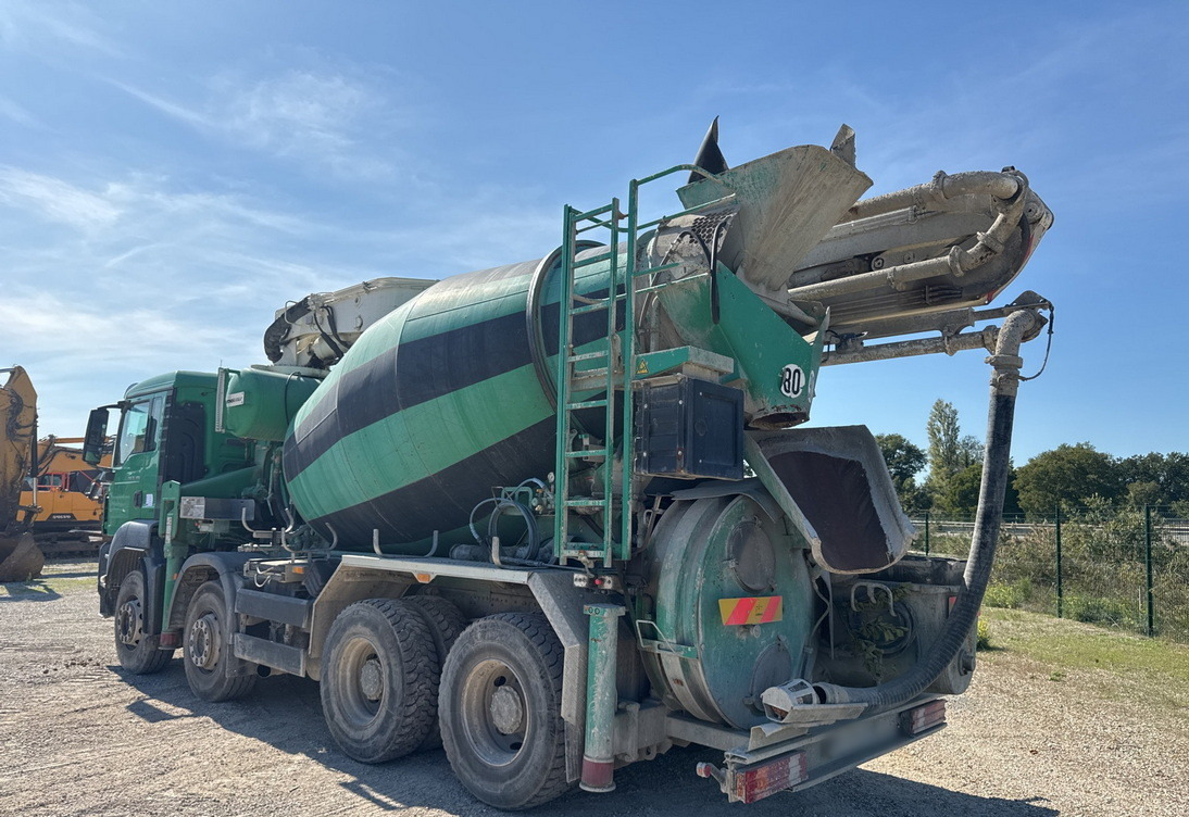 MAN TGS 35.480 8x4 Concrete Mixer Pump truck / Putzmeister M24-3 / 1600 MTH! - Concrete mixer truck: picture 4 MAN TGS 35.480 8x4 Concrete Mixer Pump truck / Putzmeister M24-3 / 1600 MTH! - Concrete mixer truck: picture 4