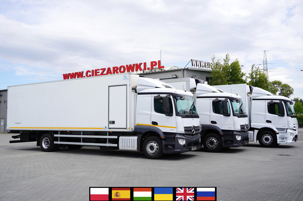 MERCEDES-BENZ Actros 1824 / Refrigerator 22 EPAL / Carrier Supra 1250 / Sleeping cabin / 3 units - Refrigerator truck: picture 1 MERCEDES-BENZ Actros 1824 / Refrigerator 22 EPAL / Carrier Supra 1250 / Sleeping cabin / 3 units - Refrigerator truck: picture 1
