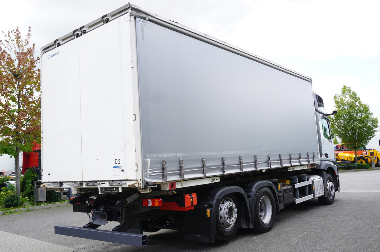Container transporter/ Swap body truck MERCEDES-BENZ Mercedes-Benz Actros 2545 6×2 MP5 / ADR AT / Curtainsider 18 EPAL: picture 6