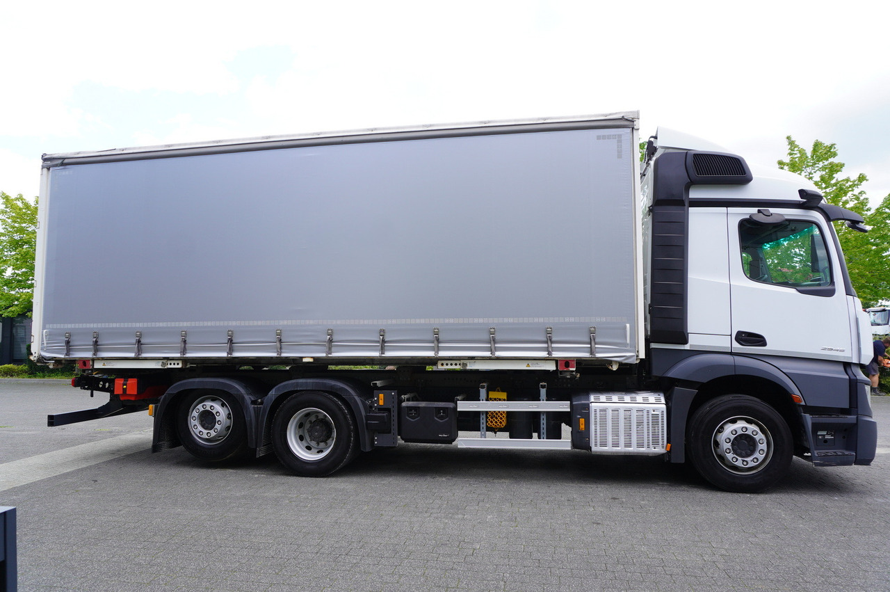 Container transporter/ Swap body truck MERCEDES-BENZ Mercedes-Benz Actros 2545 6×2 MP5 / ADR AT / Curtainsider 18 EPAL: picture 7