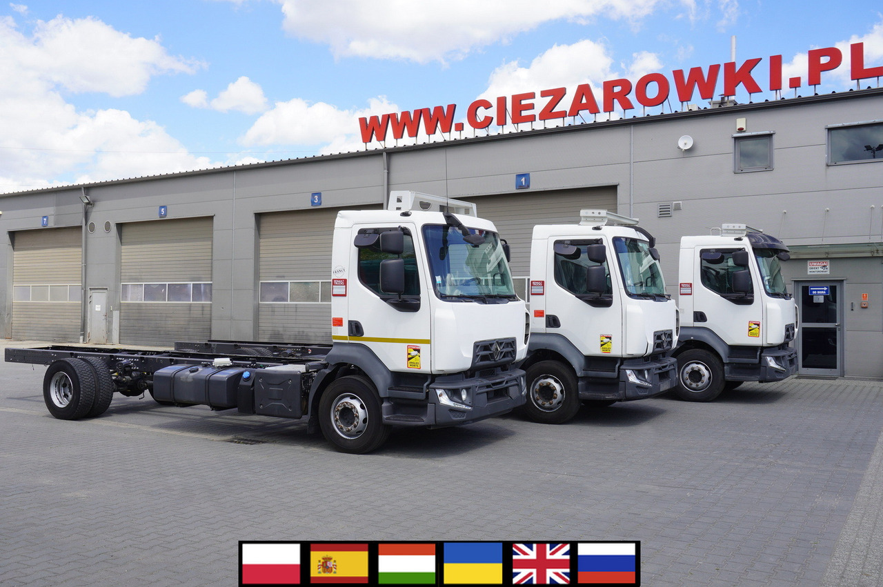 RENAULT D16 / Chassis 7.5 m / Differential lock / 170 tho. km / 3 units - Container transporter/ Swap body truck: picture 1 RENAULT D16 / Chassis 7.5 m / Differential lock / 170 tho. km / 3 units - Container transporter/ Swap body truck: picture 1