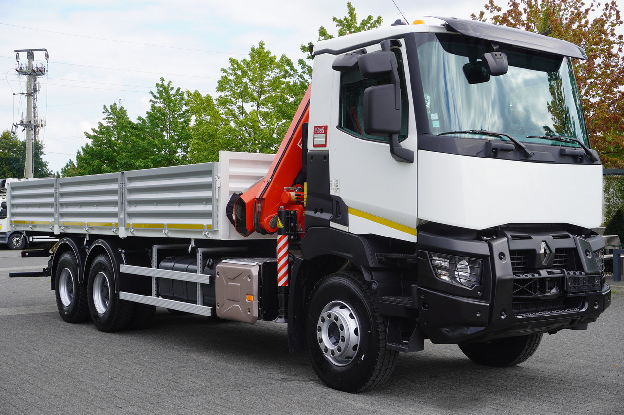 Tipper, Crane truck RENAULT K380 6×4 / FASSI F175 crane 7.85 t / 120 thousand km! / 2-sided tipper: picture 13 Tipper, Crane truck RENAULT K380 6×4 / FASSI F175 crane 7.85 t / 120 thousand km! / 2-sided tipper: picture 13