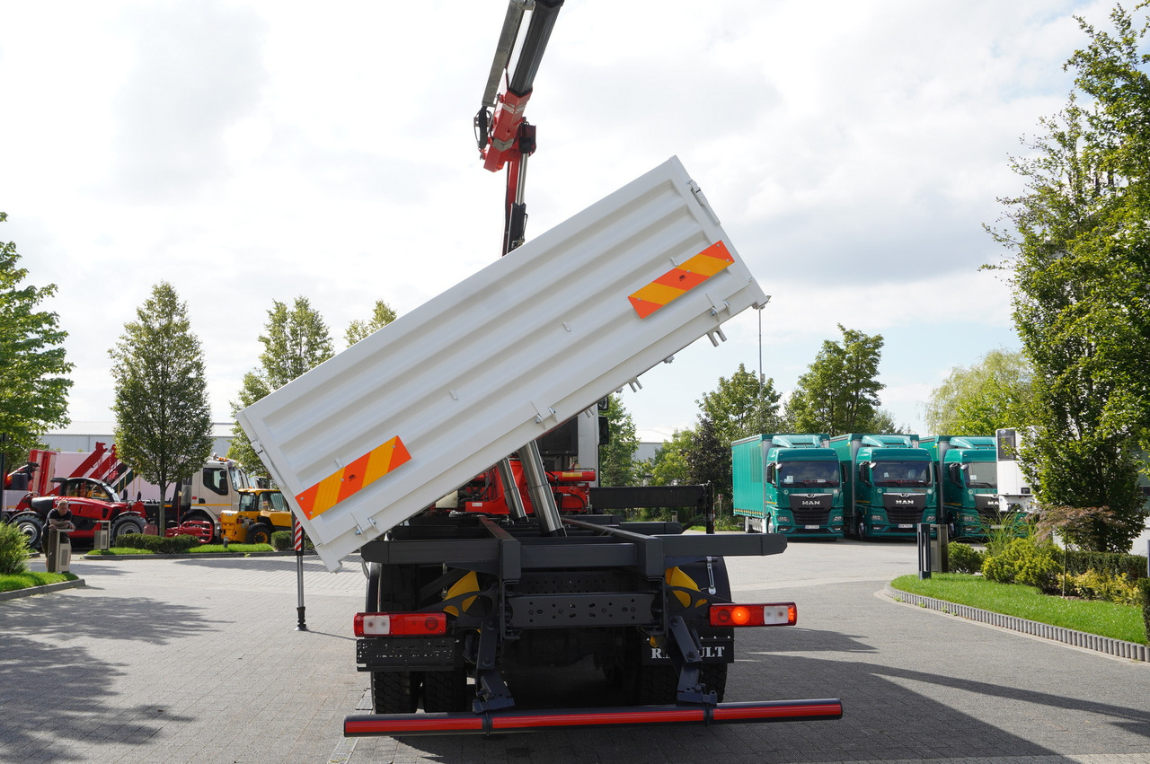 Tipper, Crane truck RENAULT K380 6×4 / FASSI F175 crane 7.85 t / 120 thousand km! / 2-sided tipper: picture 9 Tipper, Crane truck RENAULT K380 6×4 / FASSI F175 crane 7.85 t / 120 thousand km! / 2-sided tipper: picture 9