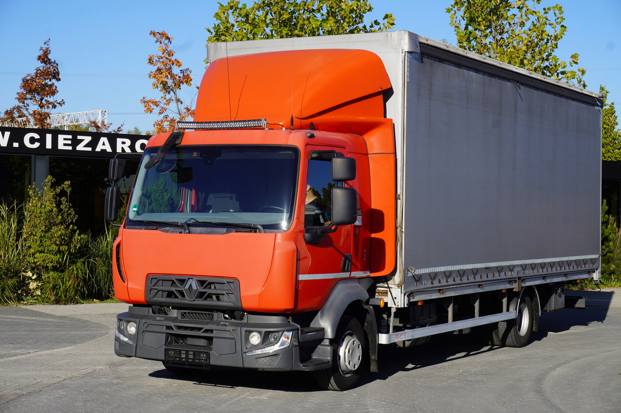 RENAULT Midlum 12.245 / dropside / sleeper / 18 pallets - Curtainsider truck: picture 1 RENAULT Midlum 12.245 / dropside / sleeper / 18 pallets - Curtainsider truck: picture 1