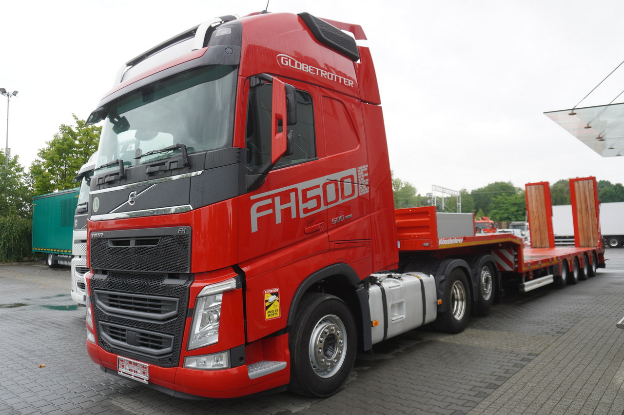 VOLVO FH 500 / BRAND-NEW Kässbohrer LB3E low-bed semi-trailer / 500 HP - Autotransporter truck: picture 2 VOLVO FH 500 / BRAND-NEW Kässbohrer LB3E low-bed semi-trailer / 500 HP - Autotransporter truck: picture 2