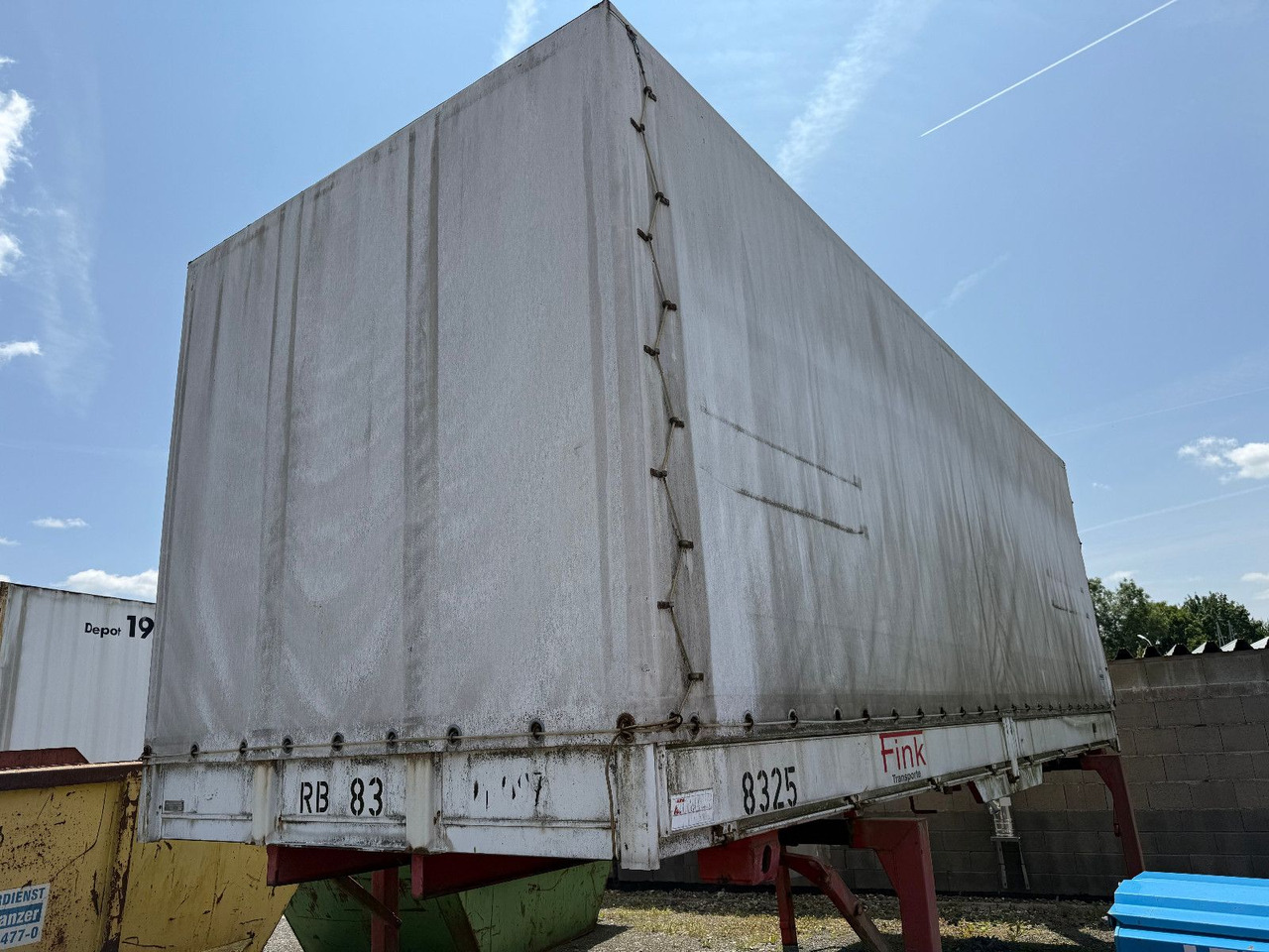 BDF- WEBER 7,45 - Curtainsider trailer: picture 1 BDF- WEBER 7,45 - Curtainsider trailer: picture 1