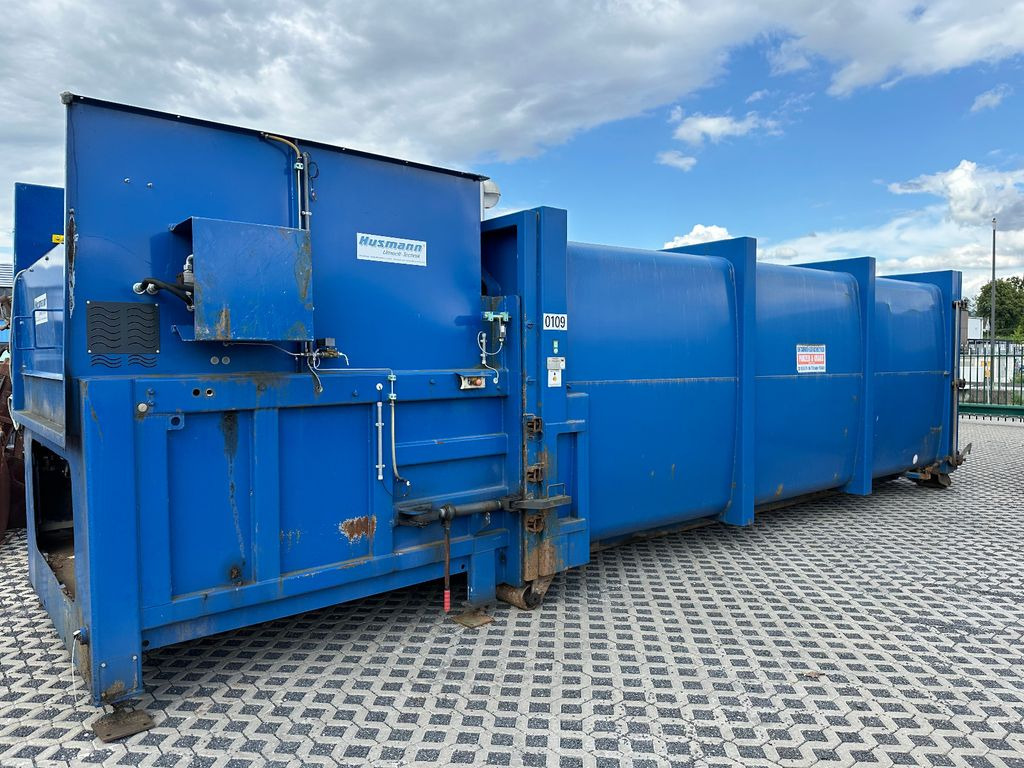 Husmann -Presscontainer /Müllpresse - Garbage truck body: picture 1 Husmann -Presscontainer /Müllpresse - Garbage truck body: picture 1