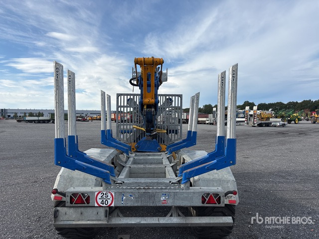 2012 Binderberger RW14 T/A Log Trailer - Forestry trailer: picture 5 2012 Binderberger RW14 T/A Log Trailer - Forestry trailer: picture 5