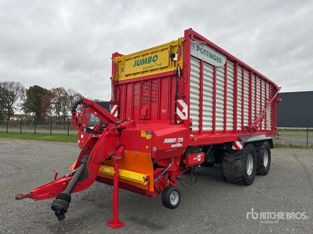 2015 Poettinger Jumbo 7210L Combi T/A Silage Wagon - Self-loading wagon: picture 1 2015 Poettinger Jumbo 7210L Combi T/A Silage Wagon - Self-loading wagon: picture 1