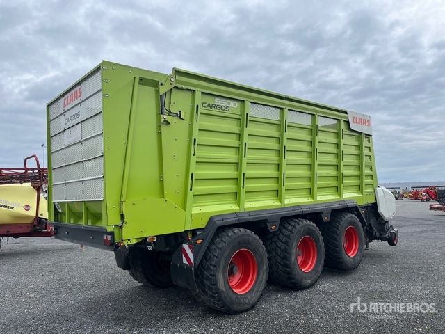 2018 Claas Cargos 9500 Tri/A Silage Wagon - Self-loading wagon: picture 4 2018 Claas Cargos 9500 Tri/A Silage Wagon - Self-loading wagon: picture 4