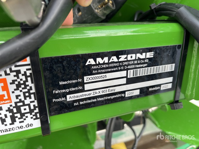2022 Amazone ZA-X 903 Easy Fertilizer Spreader - Flail mower/ Mulcher: picture 3 2022 Amazone ZA-X 903 Easy Fertilizer Spreader - Flail mower/ Mulcher: picture 3