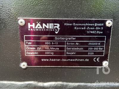 HAENER HSG 6.10 (Unused) - Grapple: picture 5 HAENER HSG 6.10 (Unused) - Grapple: picture 5