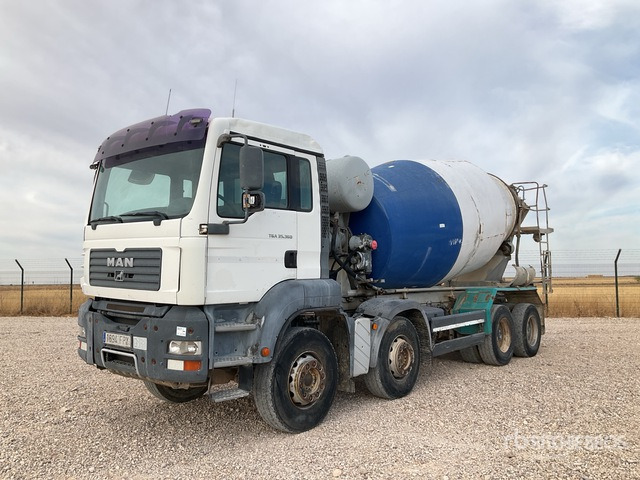2007 MAN TGA35.360 8x4 Twin-Steer Mixer Truck - Concrete mixer truck: picture 1 2007 MAN TGA35.360 8x4 Twin-Steer Mixer Truck - Concrete mixer truck: picture 1