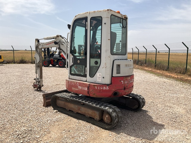 2008 Takeuchi TB138FR Mini Excavator: <6.6t - Mini excavator: picture 3 2008 Takeuchi TB138FR Mini Excavator: <6.6t - Mini excavator: picture 3