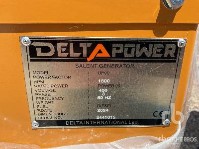 DELTA POWER DP90 (Unused) - Generator set: picture 4 DELTA POWER DP90 (Unused) - Generator set: picture 4