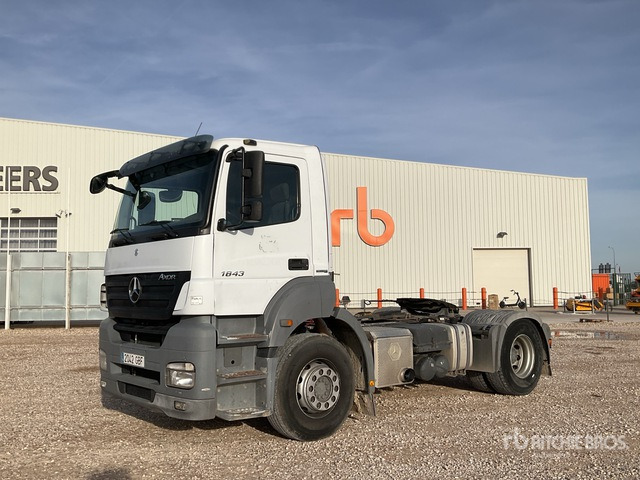 2008 Mercedes Benz Axor 1843LS 4x2 S/A Day Cab Truck Tractor - Tractor unit: picture 1 2008 Mercedes Benz Axor 1843LS 4x2 S/A Day Cab Truck Tractor - Tractor unit: picture 1