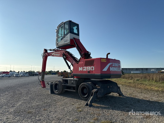 2012 Minelli M290 Movimentatore materiali su ruote - Waste/ Industry handler: picture 3 2012 Minelli M290 Movimentatore materiali su ruote - Waste/ Industry handler: picture 3