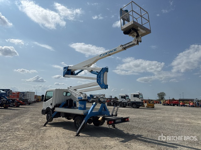 2017 Nissan Cabstar Cabstar 35.12 2016 Socage DA 320 20 m on Bucket Truck - Truck mounted aerial platform: picture 3 2017 Nissan Cabstar Cabstar 35.12 2016 Socage DA 320 20 m on Bucket Truck - Truck mounted aerial platform: picture 3