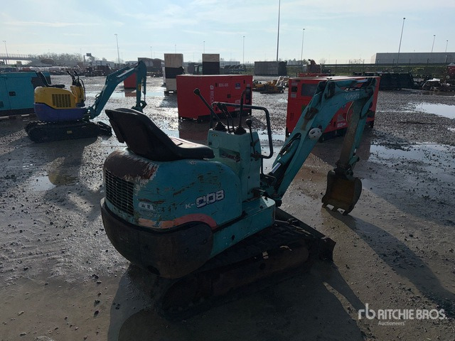 Kubota K008 Mini Excavator: <6.6t - Mini excavator: picture 3 Kubota K008 Mini Excavator: <6.6t - Mini excavator: picture 3