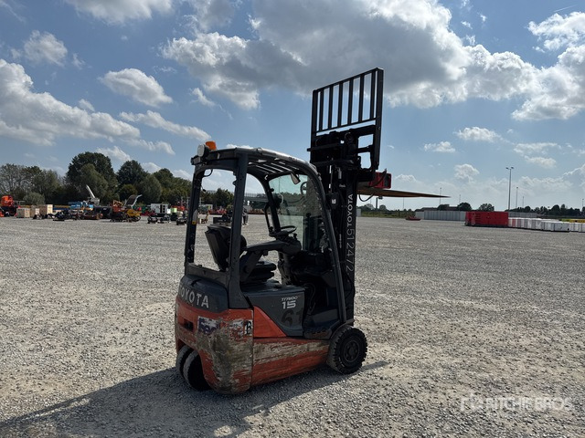 Toyota 8FBET15 Electric Forklift - Electric forklift: picture 3 Toyota 8FBET15 Electric Forklift - Electric forklift: picture 3