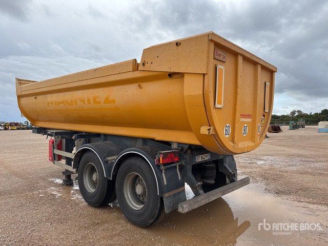 2004 Metaco T/A Remorque Benne 2 Essieux End Dump Trailer - Tipper semi-trailer: picture 4 2004 Metaco T/A Remorque Benne 2 Essieux End Dump Trailer - Tipper semi-trailer: picture 4