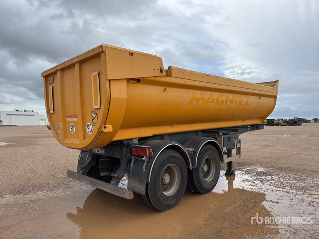 2004 Metaco T/A Remorque Benne 2 Essieux End Dump Trailer - Tipper semi-trailer: picture 3 2004 Metaco T/A Remorque Benne 2 Essieux End Dump Trailer - Tipper semi-trailer: picture 3