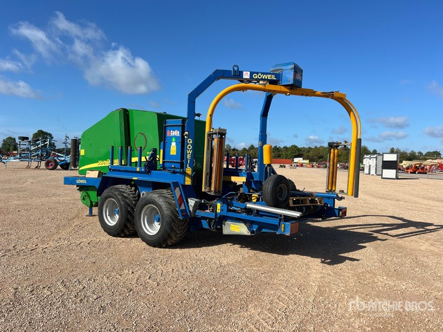 2007 John Deere 578 Enrubanneuse Combination Baler Wrapper - Round baler, Bale wrapper: picture 4 2007 John Deere 578 Enrubanneuse Combination Baler Wrapper - Round baler, Bale wrapper: picture 4