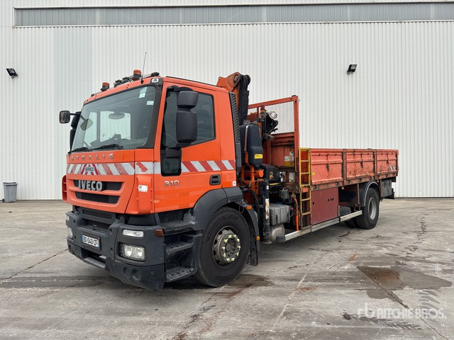 2008 Iveco Stralis 310 2007 Fassi F130A-21 5730 kg on ... Flatbed Truck with Crane - Dropside/ Flatbed truck, Crane truck: picture 1 2008 Iveco Stralis 310 2007 Fassi F130A-21 5730 kg on ... Flatbed Truck with Crane - Dropside/ Flatbed truck, Crane truck: picture 1